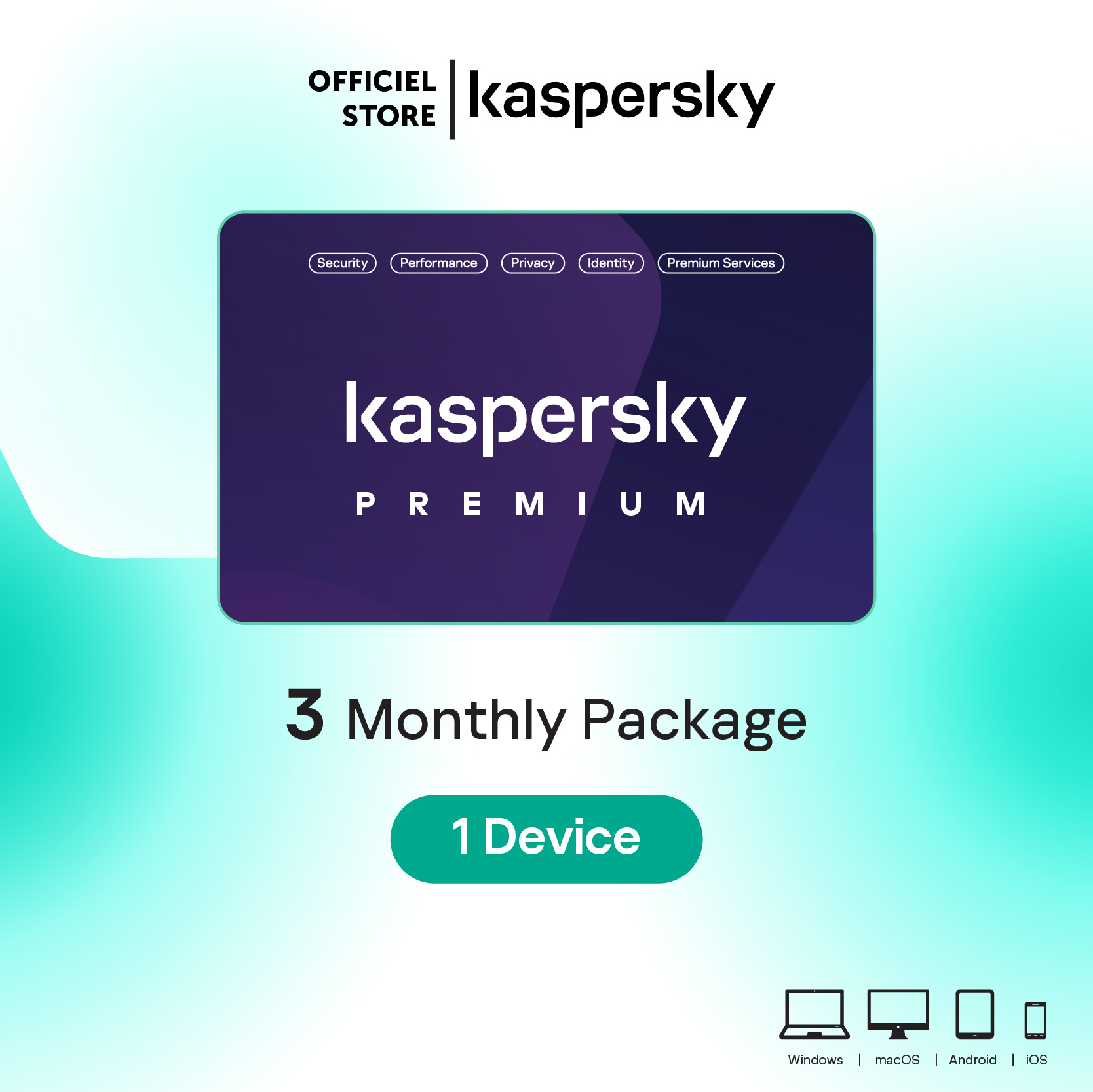 Kaspersky Premium 1,3,5 Devices
